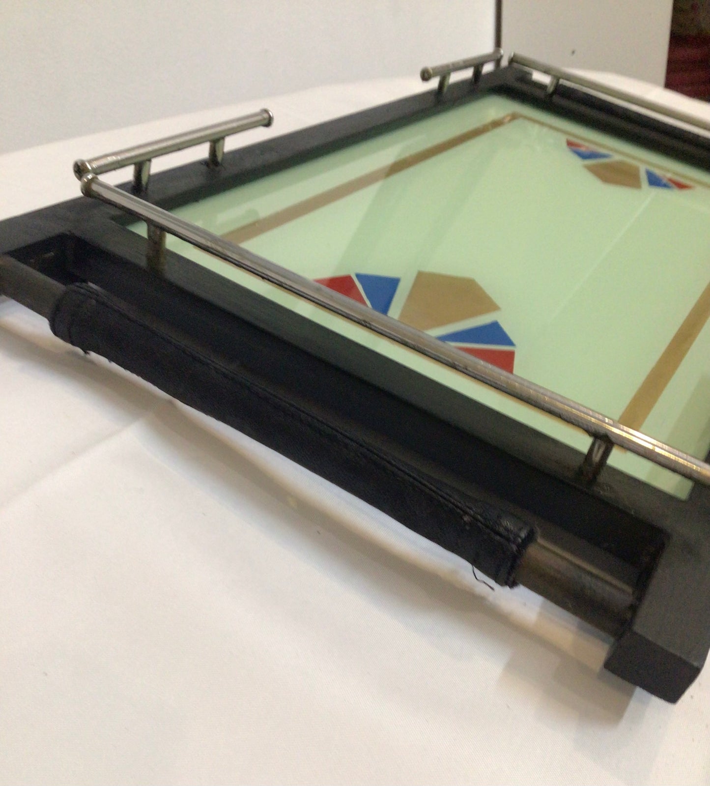 Art Deco Cocktail Tray and Coasters