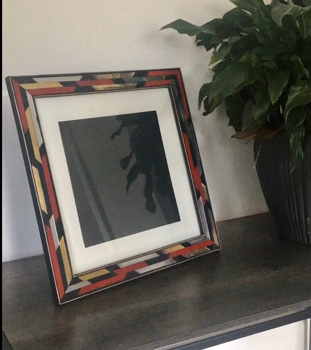 Square Enamel Picture/Photo-Frame