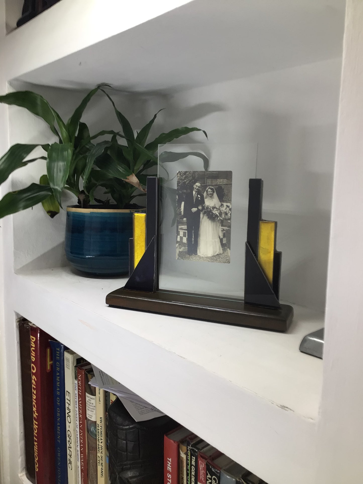 Art Deco Style Wooden Photo Frame