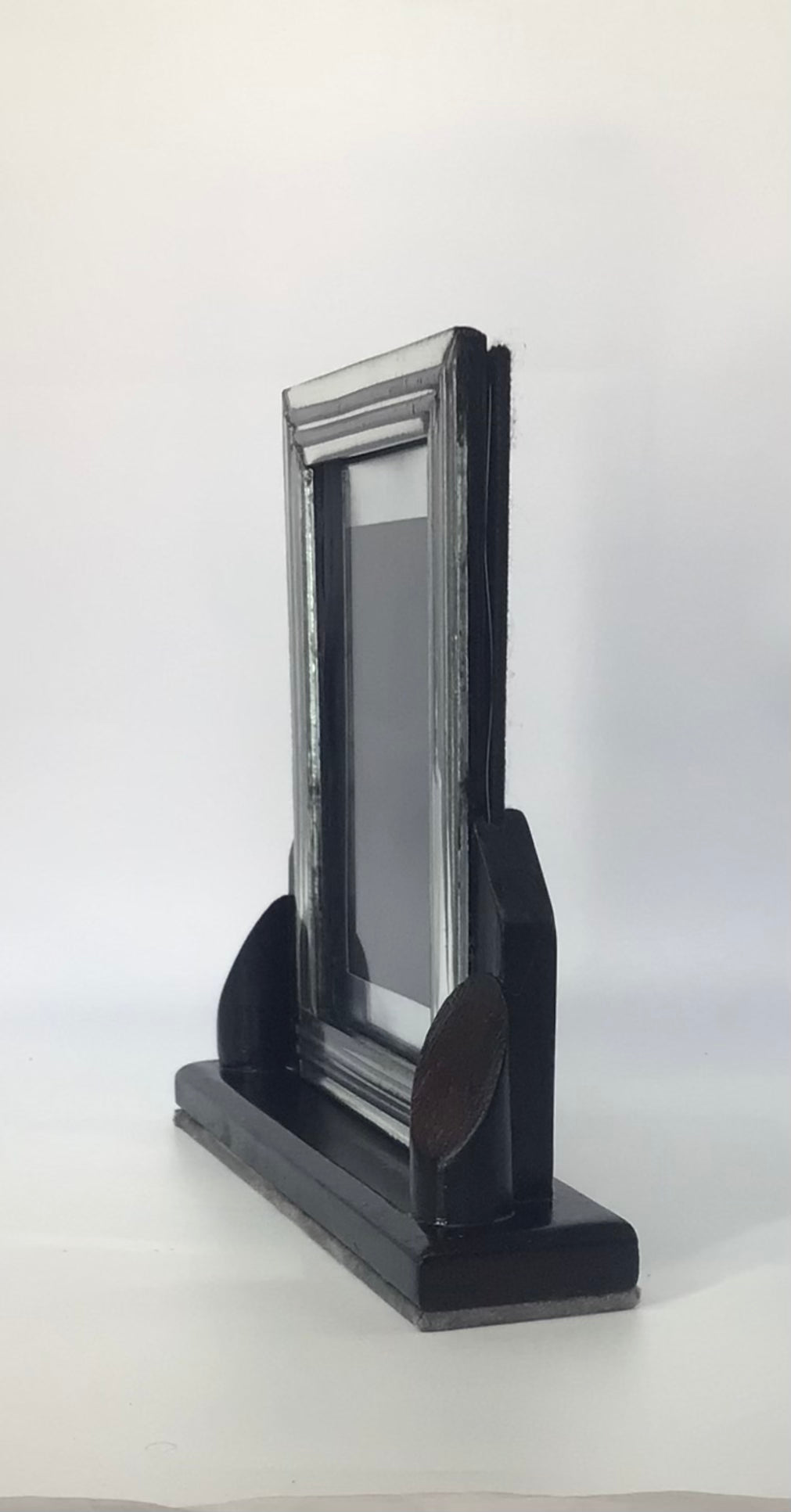 Art Deco design Silver Photo Frame