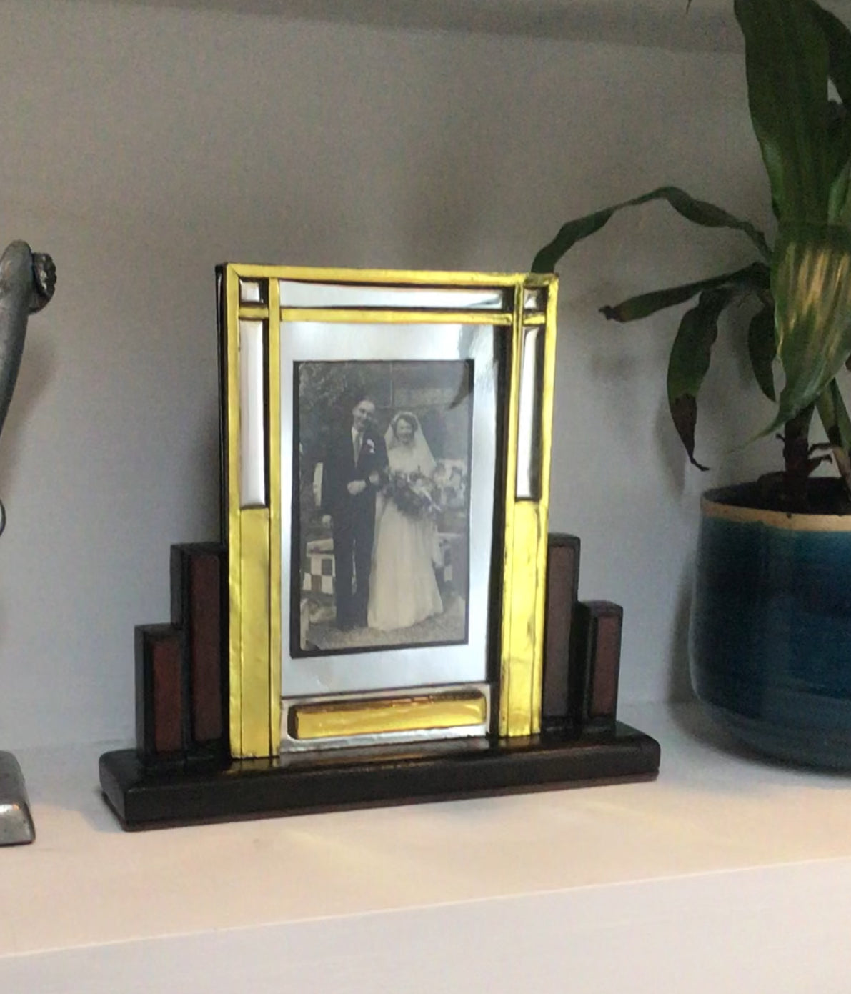Wedding Anniversary Art Deco Photo Frames