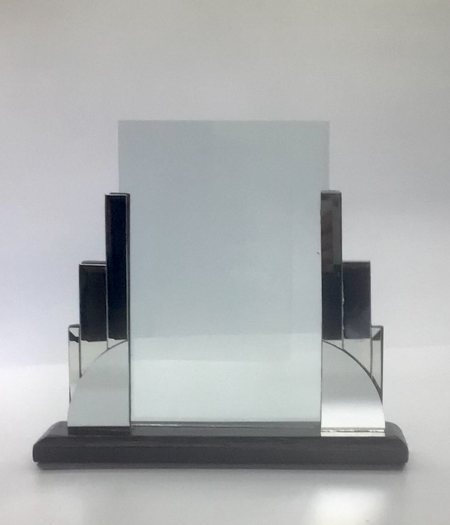 Art Deco Style Mirrored Photo Frame