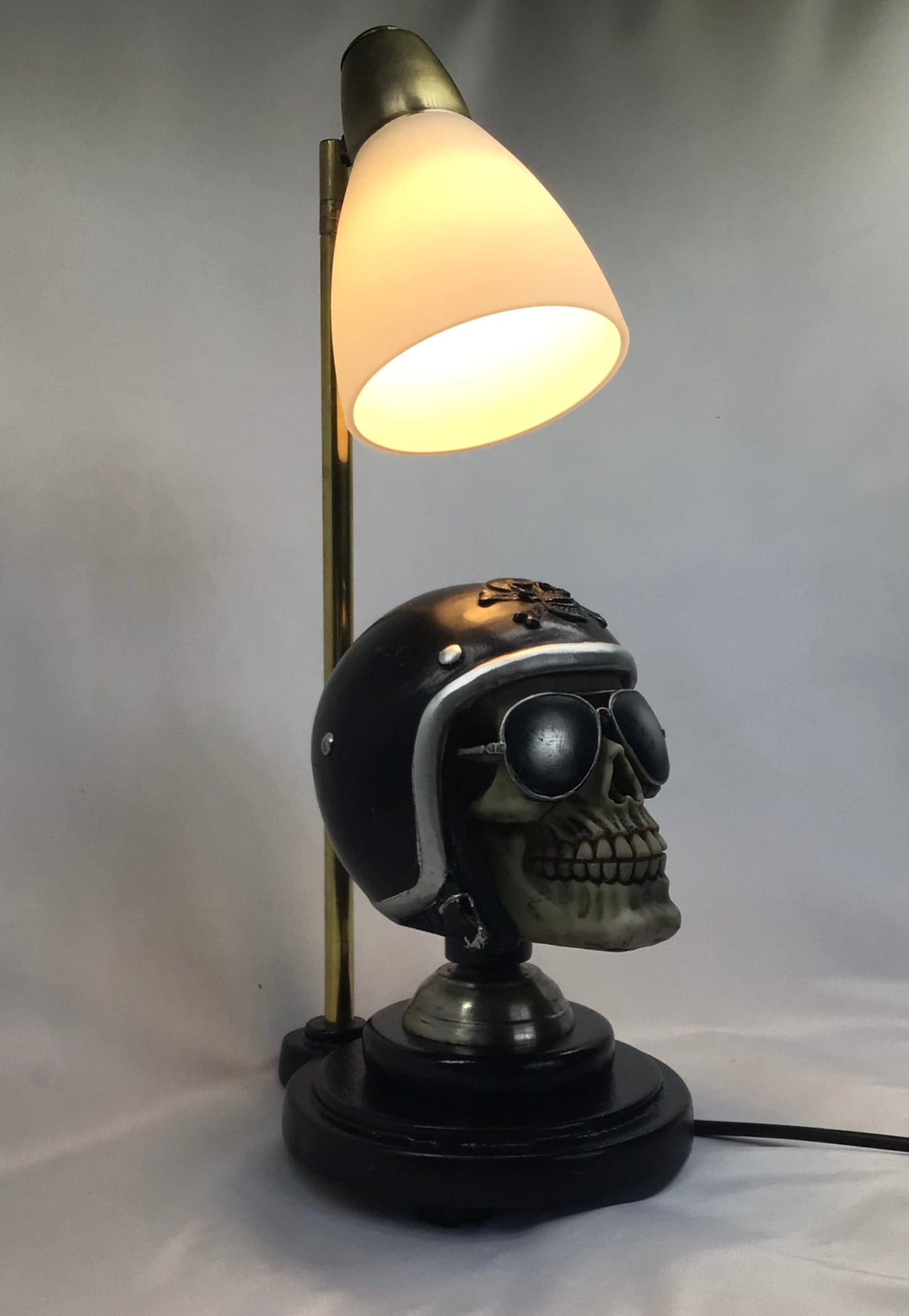 Fantasy Gothic Brass Desk Lamp