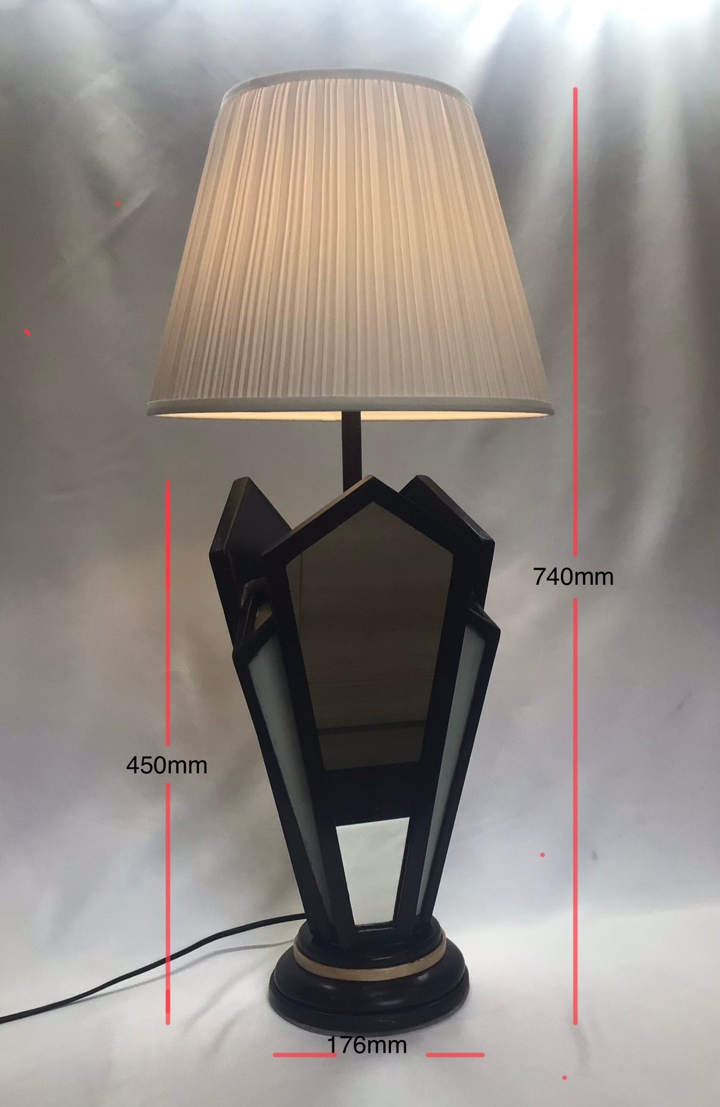 Large Art Deco Table Lamps