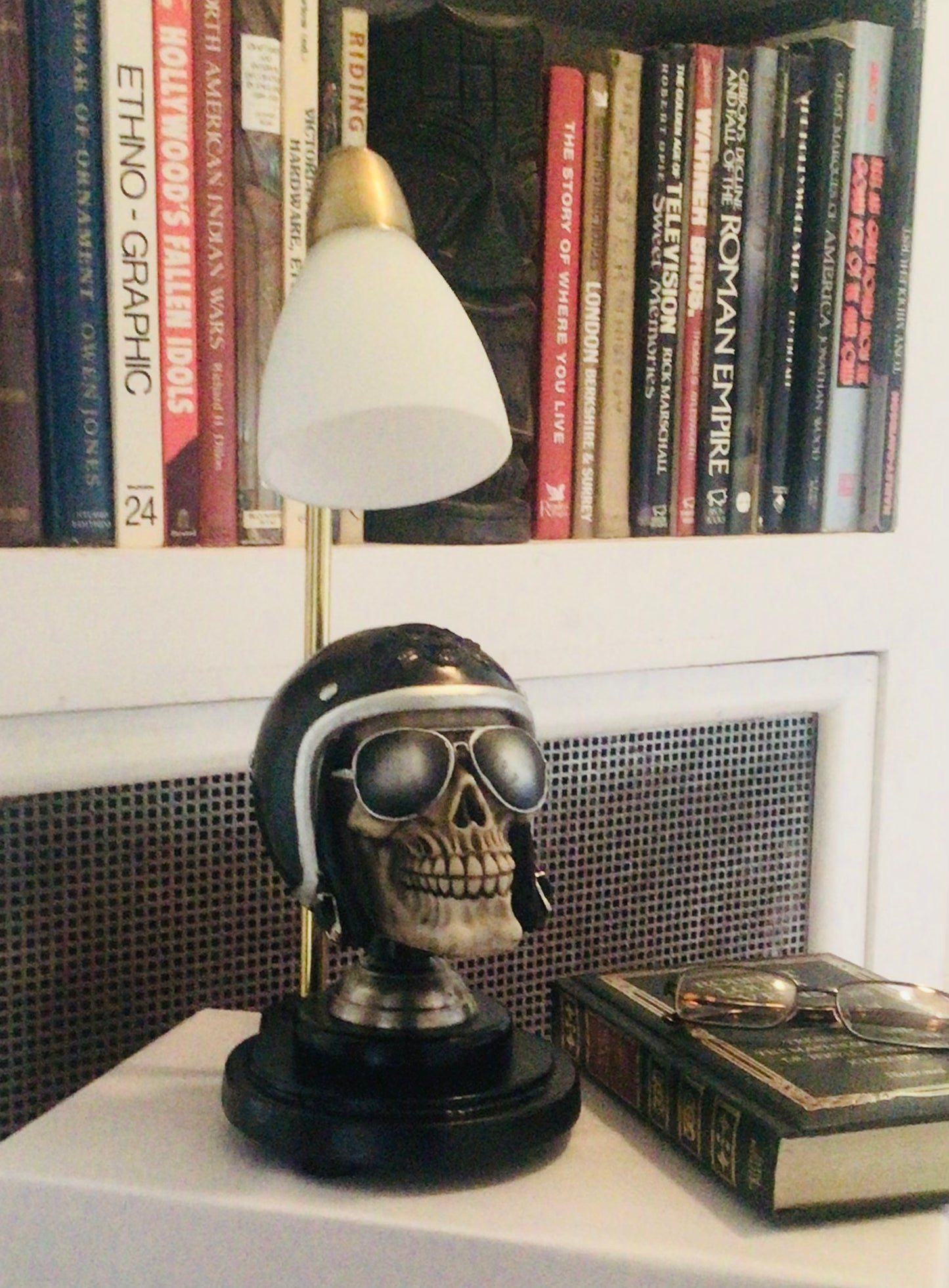 Fantasy Gothic Brass Desk Lamp