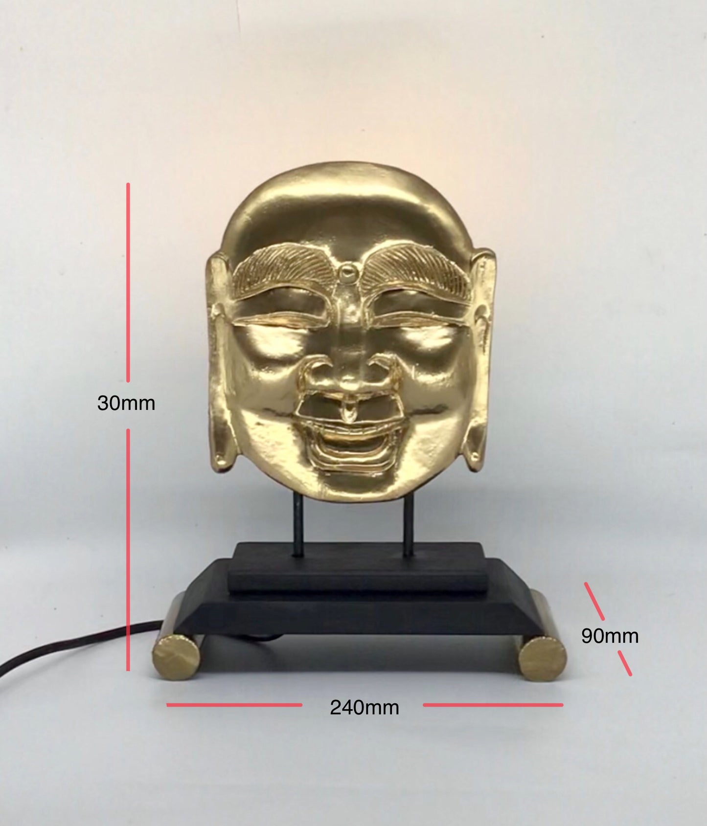 HOTEI - Laughing Buddha Accent Lamp.