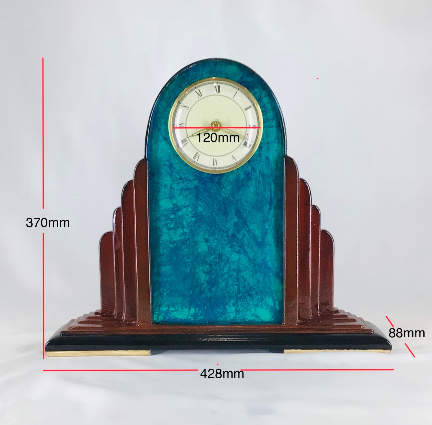 Large Art a Deco mantle clock