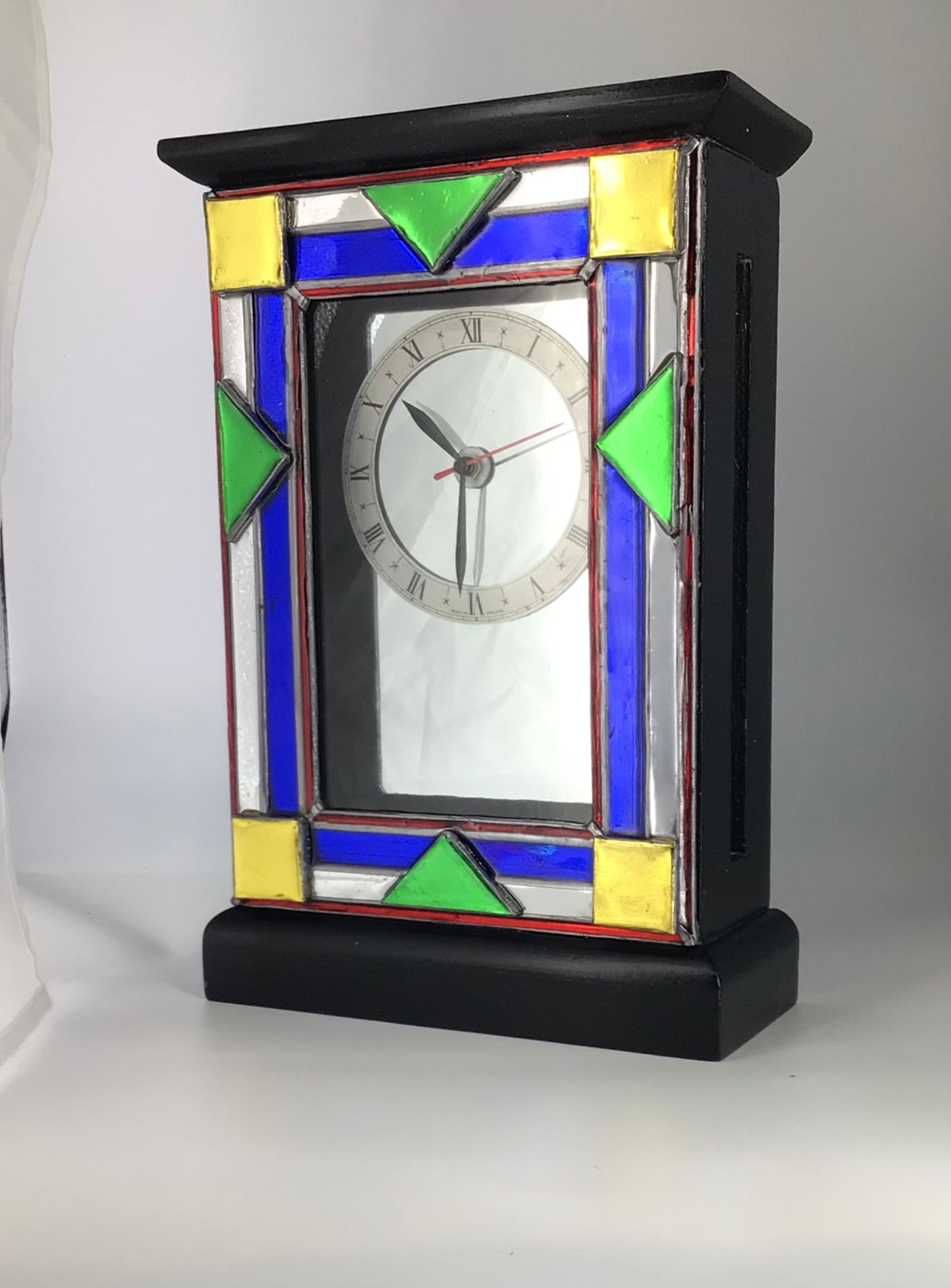 Large Arts and Craft Style Mantle Clock