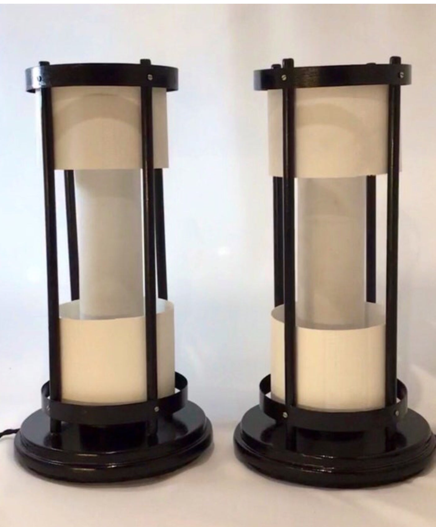 Art Deco ‘Orientle’ Bedside Lamps (Pair)