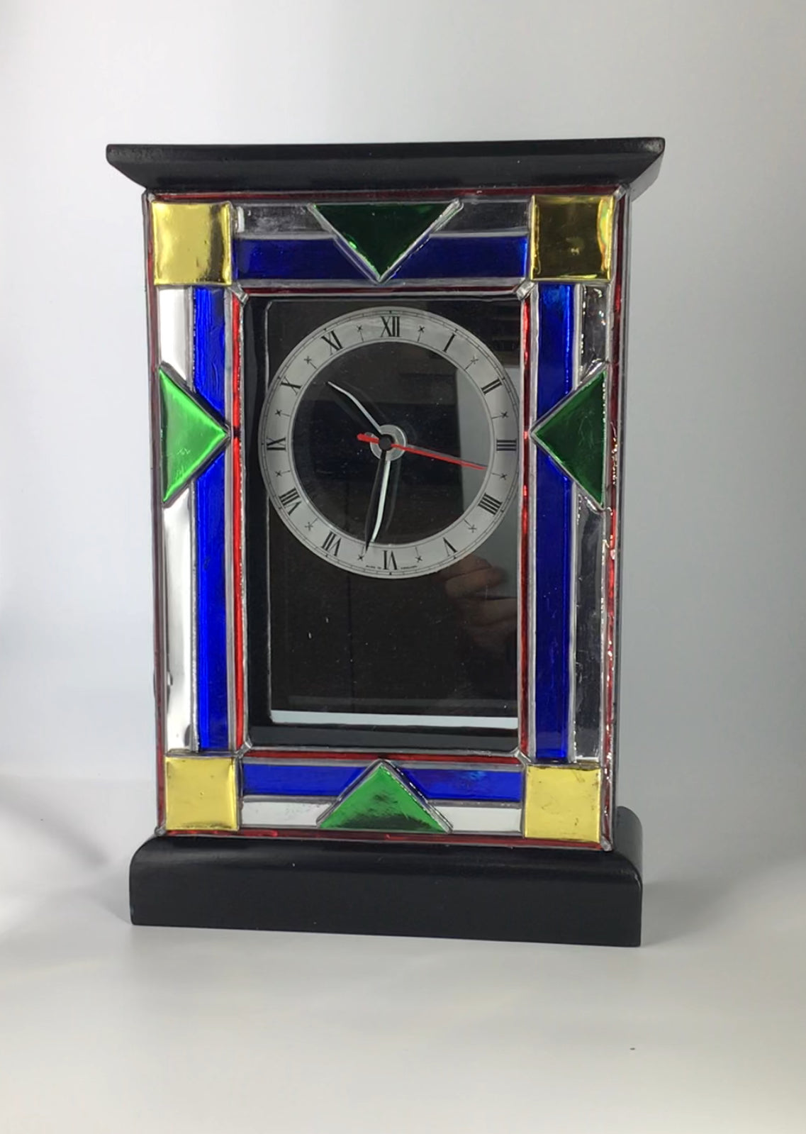 Large Arts and Craft Style Mantle Clock