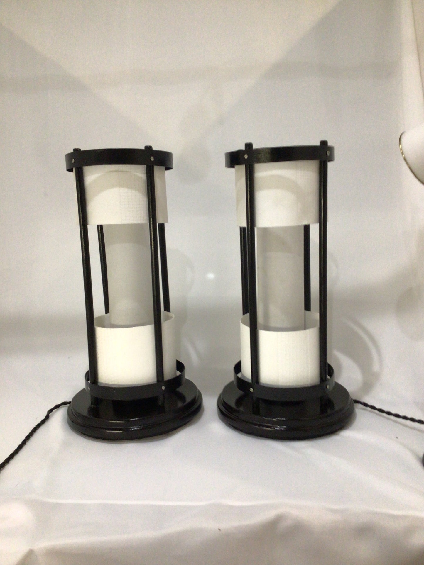 Art Deco ‘Orientle’ Bedside Lamps (Pair)