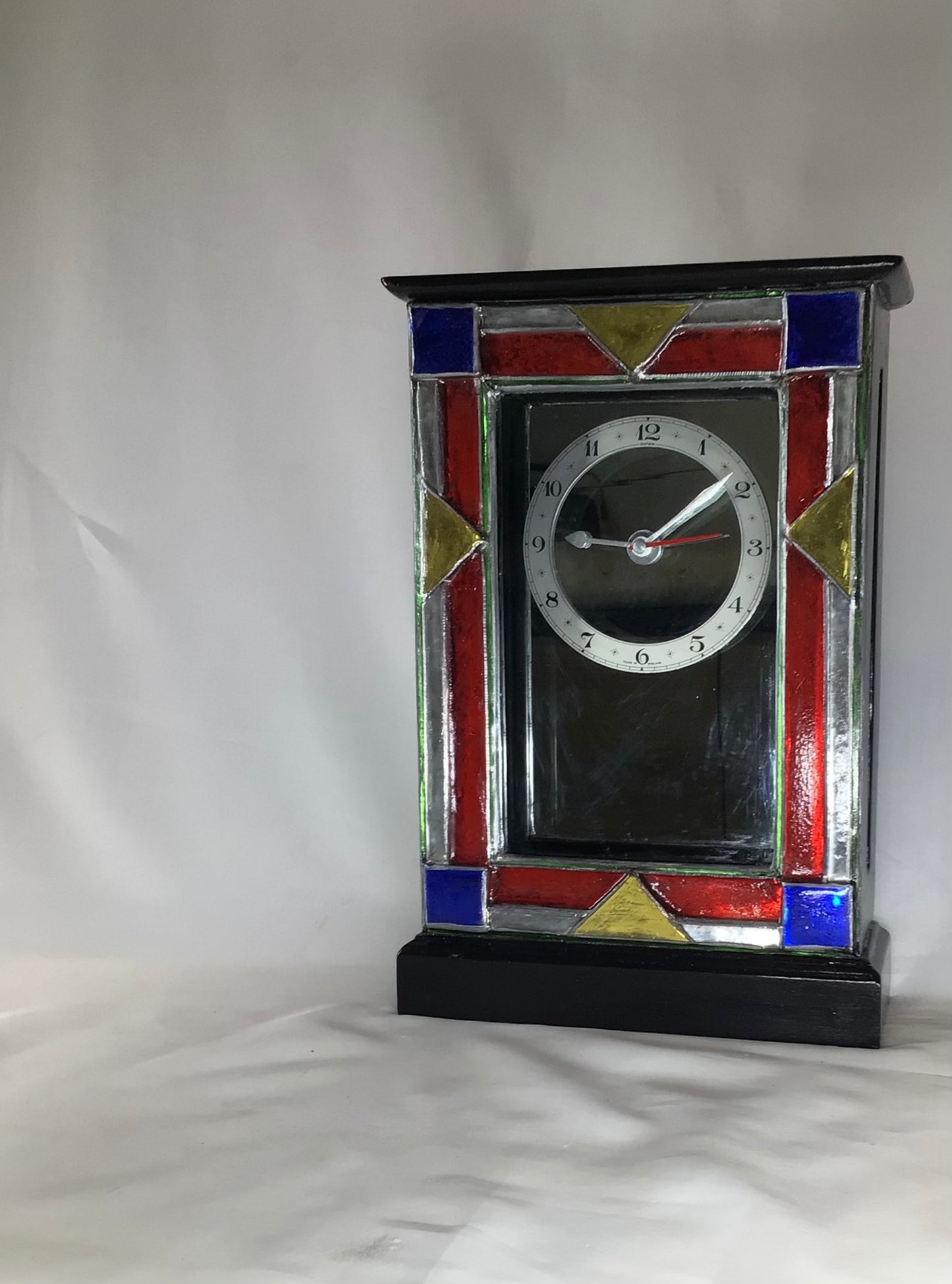 Large Arts and Craft Style Mantle Clock