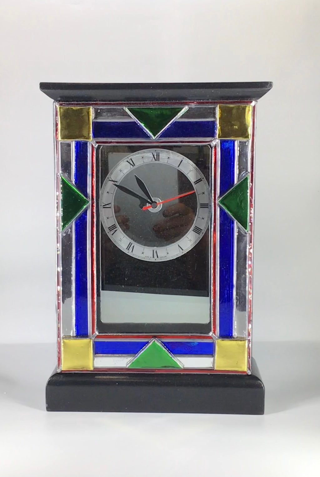 Large Arts and Craft Style Mantle Clock